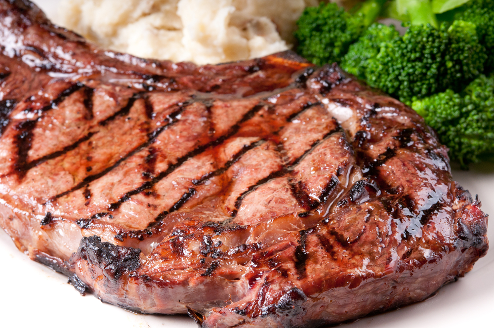 Grill Prime Rib Steak für den Männerabend Kochen